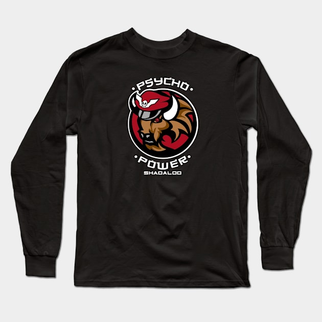 Psycho Power Long Sleeve T-Shirt by buby87